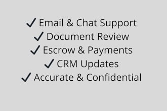 mortgage and medical insurance back office support