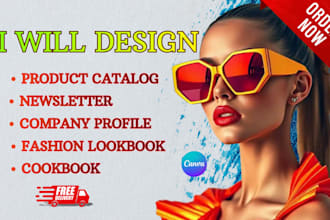 design product catalog fashion lookbook newsletter ecommerce catalog cookbook
