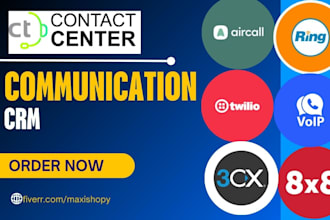 setup aircall ringcentral twilio voip ivr 3cx a2p 10dlc 8x8 tcr quo call routing
