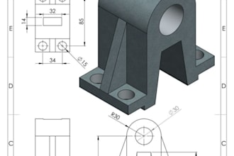 create simple 3d models using autodesk inventor