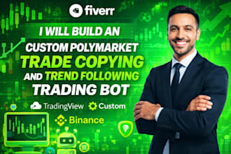 build custom polymarket trade copying and trend following trading bot