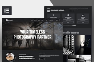 design event planner, photography, videography, portfolio wordpress website