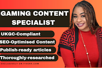 write SEO igaming content that ranks and converts