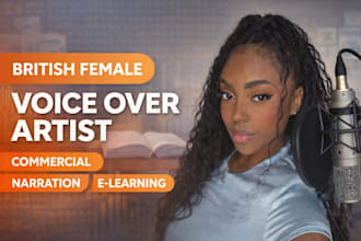 provide a professional british london voiceover