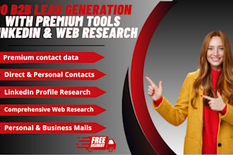 build targeted b2b prospect list building and generate leads