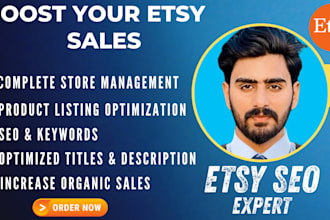 manage your etsy store monthly and grow sales
