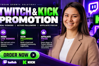 do organic twitch channel promotion twitch campaign twitch engagement