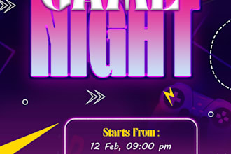 create a attractive posters for you