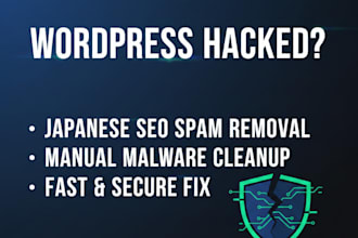 remove japanese keyword hack and fix wordpress seo spam