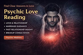 answer your questions about love using psychic powers