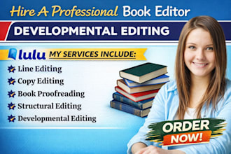do book editing book proofreading developmental copy structural and line editing