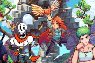 develop your 2d pixel game, 2d game, 2d mmorpg game