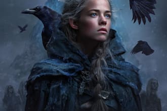 design a custom fantasy book cover