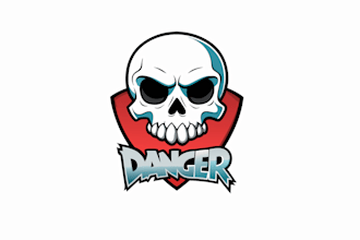 create attractive and imagination skull logo design