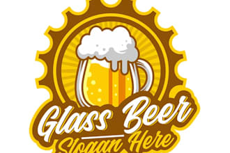 design awesome local eatery and pub bar logo