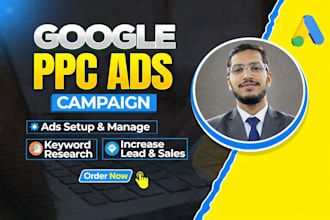 run google ppc campaign for hair salon services