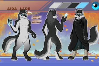 draw furry ref sheet nsfw furry reference sheet anthro character oc fursona art