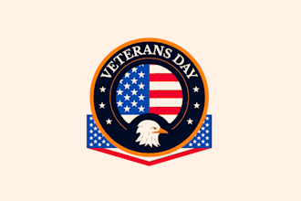 create exclusive and marvelous veteran logo design