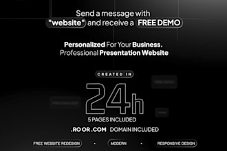get a free website demo before you buy