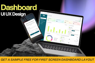 design saas dashboard UI UX or CRM dashboard design in figma