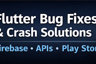 fix flutter app bugs crashes and play store issues
