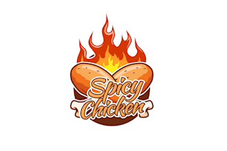 create graceful and fantastic fried logo design