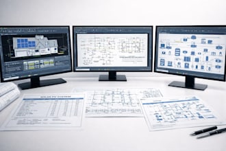 enterprise permit ready solar structural and IT design with full calculation