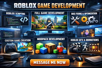 expert roblox scripter script any system vfx ui gui  luascript roblox builder