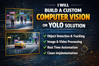 build a custom computer vision or yolo solution