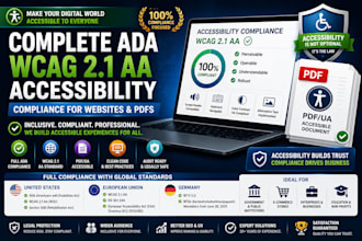 do complete ada wcag 2 1 aa accessibility compliance website pdfs