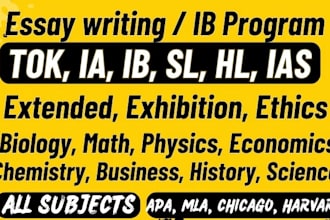 assist with ib extended essay and internal assessments ia sl hl