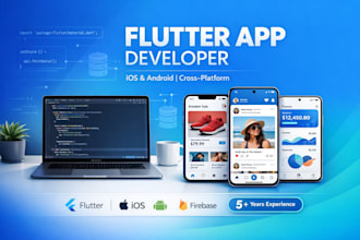 develop cross platform mobile app using flutter
