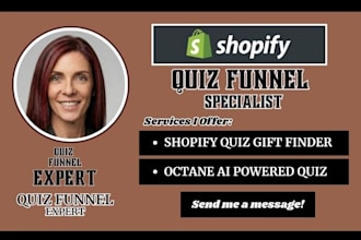 build shopify quiz gift finder octane ai valentine promo product recommendation