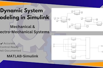 model your mechanical and electromechanical systems in matlab simulink