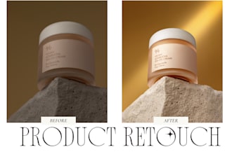 professional product photo retouching