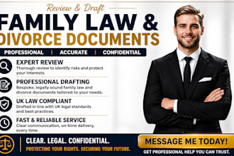 review and draft UK business contracts as a solicitor