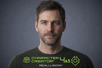 do character modeling, animation and rigging for reallusion using iclone cc4 cc5