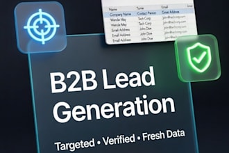 build a geo targeted local business lead list for your niche