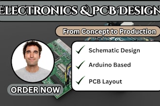 design circuit schematic,pcb layout,circuit diagram, arduino,pcb gerber file bom