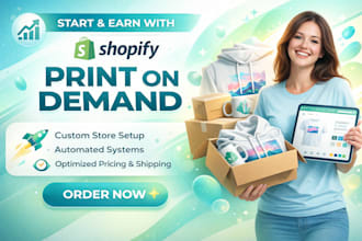 customize teeinblue, zakeke printify for etsy shopify print on demand