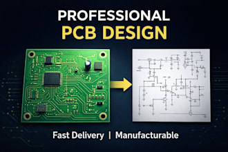design professional pcb layouts and schematics design