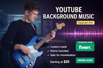 create copyright safe background music for youtube and podcasts