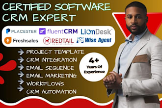 setup freshsales liondesk fluentcrm wise agent placester automation redtail crm