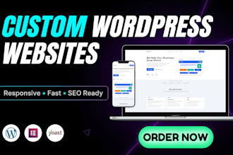 build a professional wordpress website with elementor