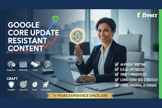 write google proof SEO content die bestand is tegen core updates