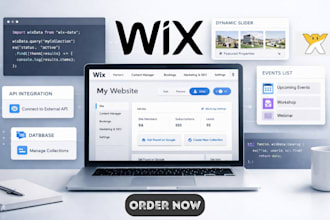 develop, customize your wix website using wix velo custom code, databases, api
