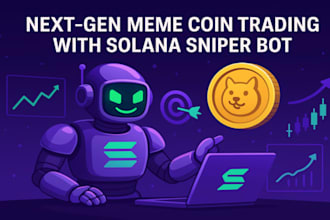 develop solana memecoin bot, solana market maker bot, solana volume bot