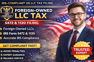 file US llc tax return form 5472 1120 foreign owned llc irs tax filing