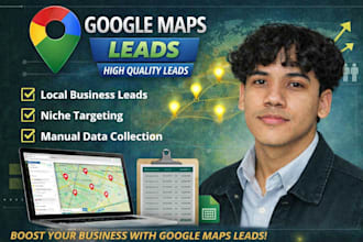 do manually google maps data extraction high quality leads