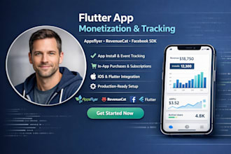 integrate appsflyer, revenuecat, and facebook sdk in flutter app and integration